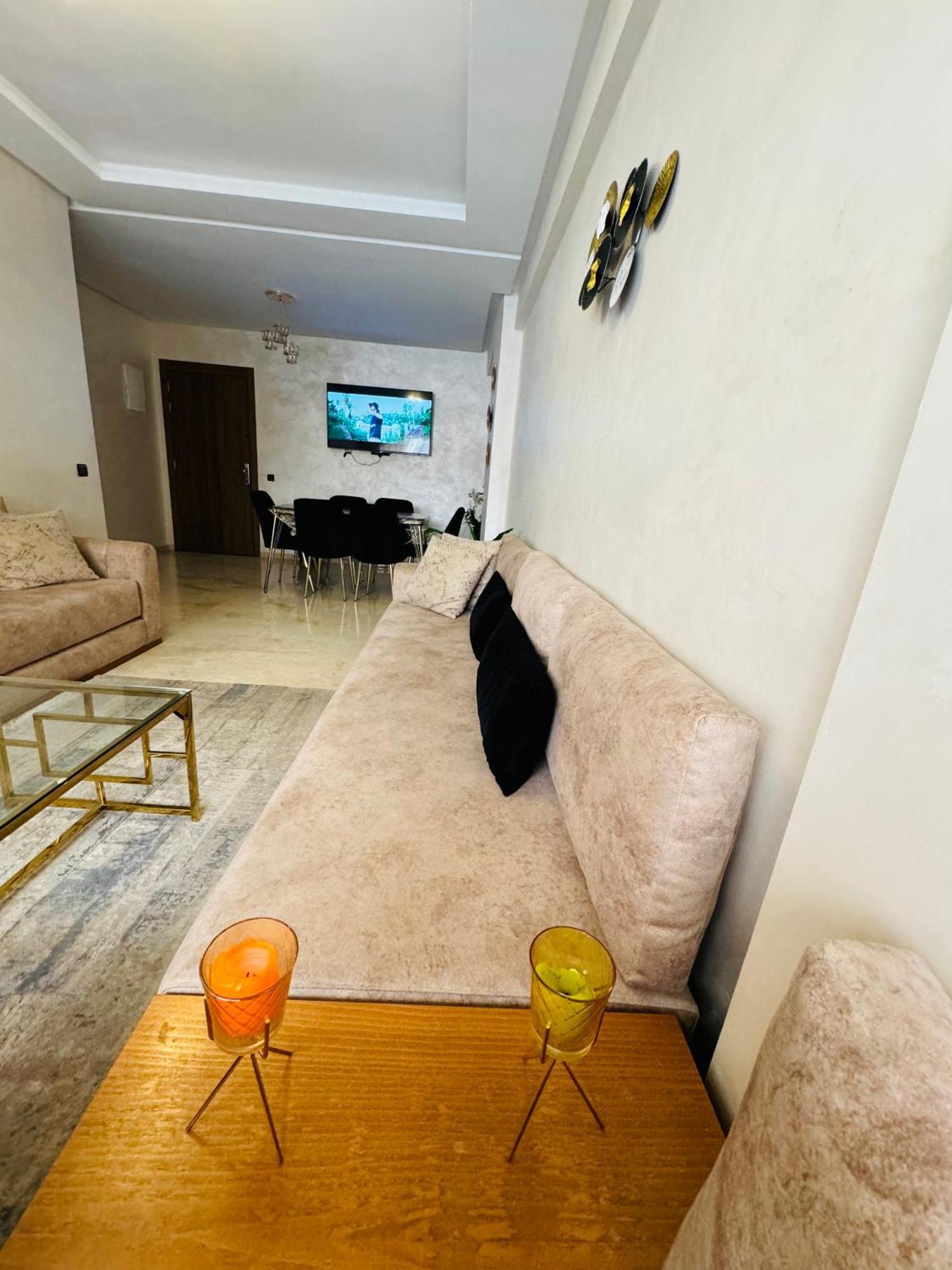 Gueliz L'Hivernage Nour5 Apartment มาร์ราเกช ภายนอก รูปภาพ